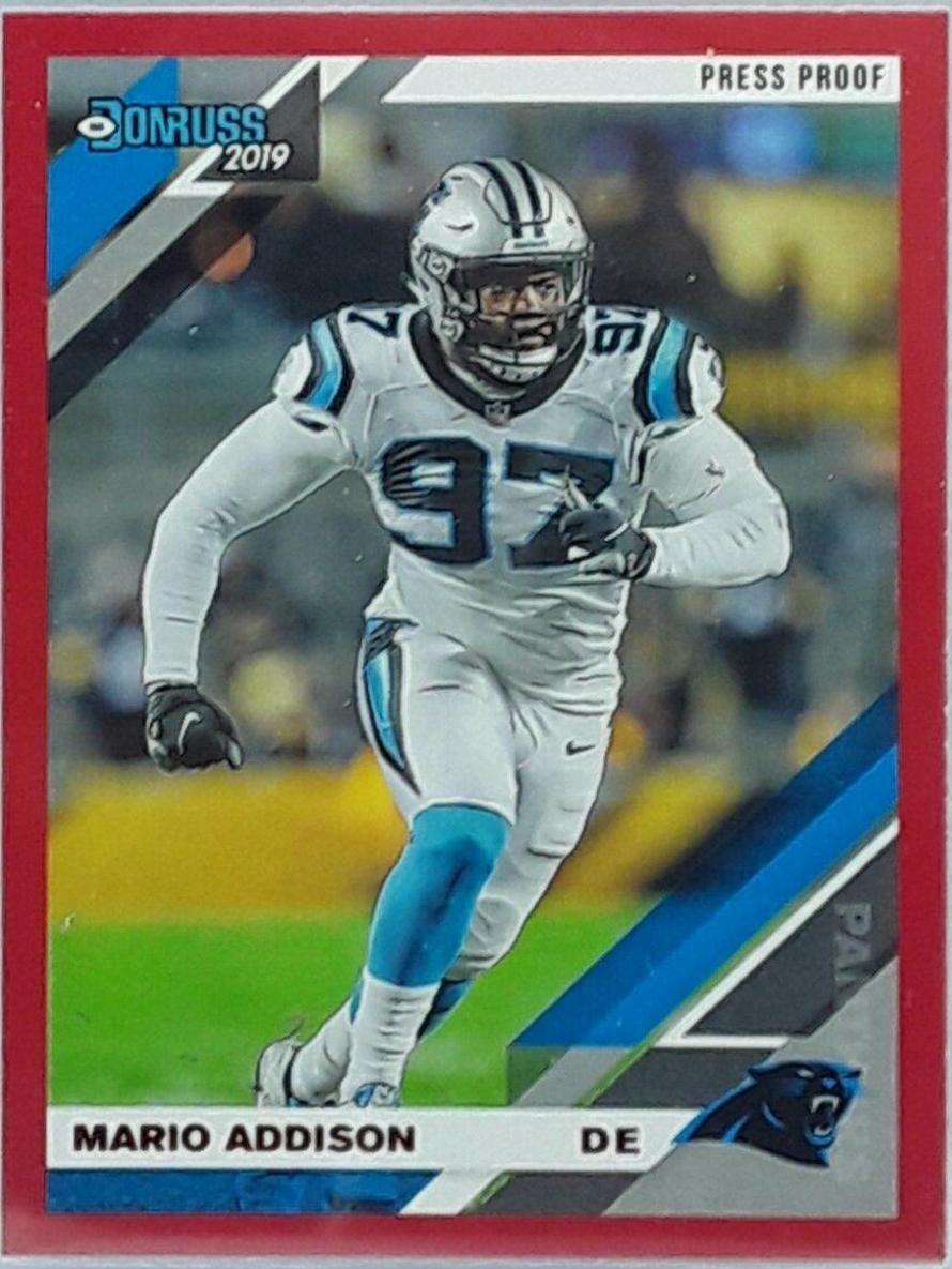 Mario Addison [Red Press Proof] #45
