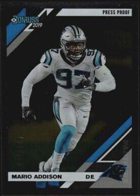 Mario Addison [Silver Press Proof] #45