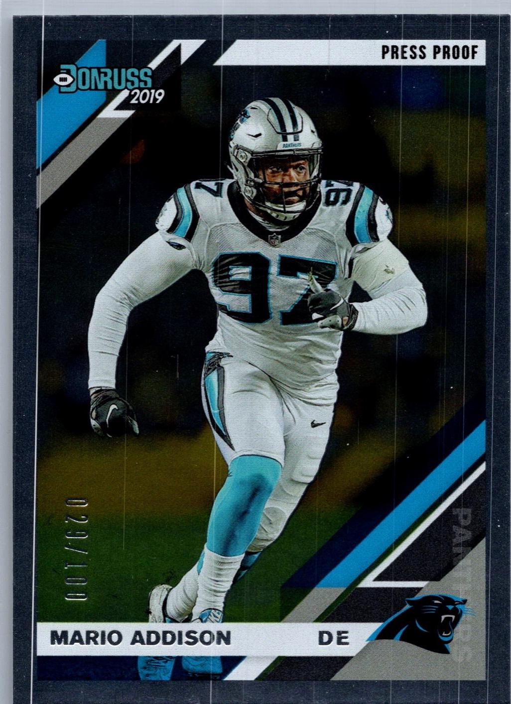 Mario Addison [Yellow Press Proof] #45