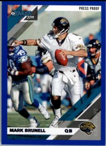 Mark Brunell [Blue Press Proof] #129