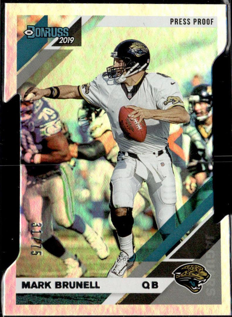 Mark Brunell [Silver Die Cut Press Proof] #129