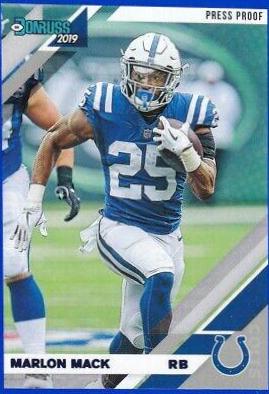 Marlon Mack [Blue Press Proof] #118