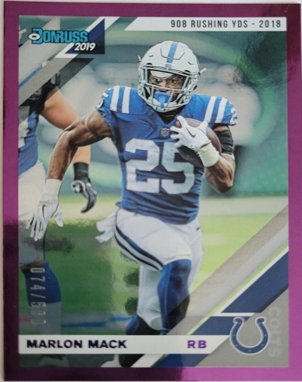 Marlon Mack [Season Stat Line] #118