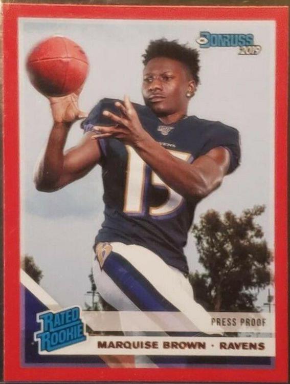 Marquise Brown [Red Press Proof] #312