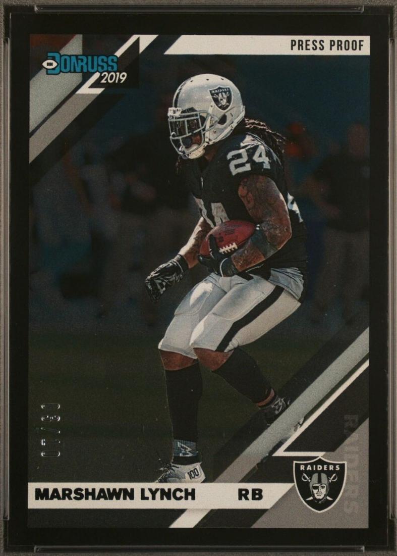 Marshawn Lynch [Black Press Proof] #195