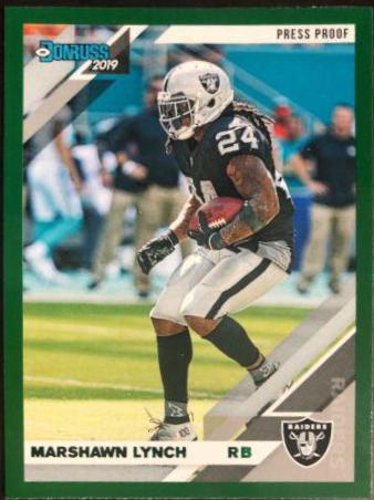 Marshawn Lynch [Green Press Proof] #195