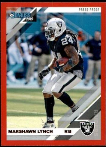 Marshawn Lynch [Red Press Proof] #195