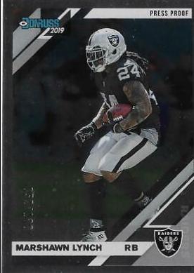 Marshawn Lynch [Silver Press Proof] #195