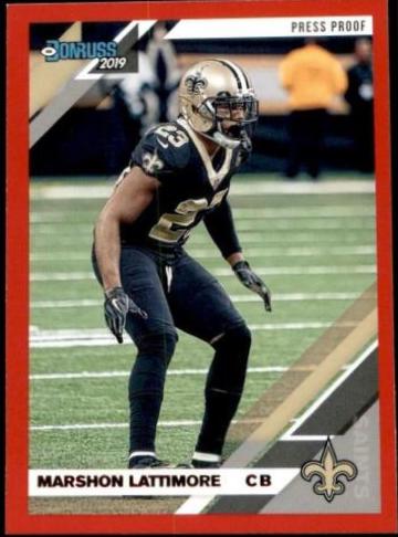 Marshon Lattimore [Red Press Proof] #176