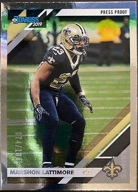 Marshon Lattimore [Yellow Press Proof] #176