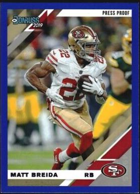 Matt Breida [Blue Press Proof] #221