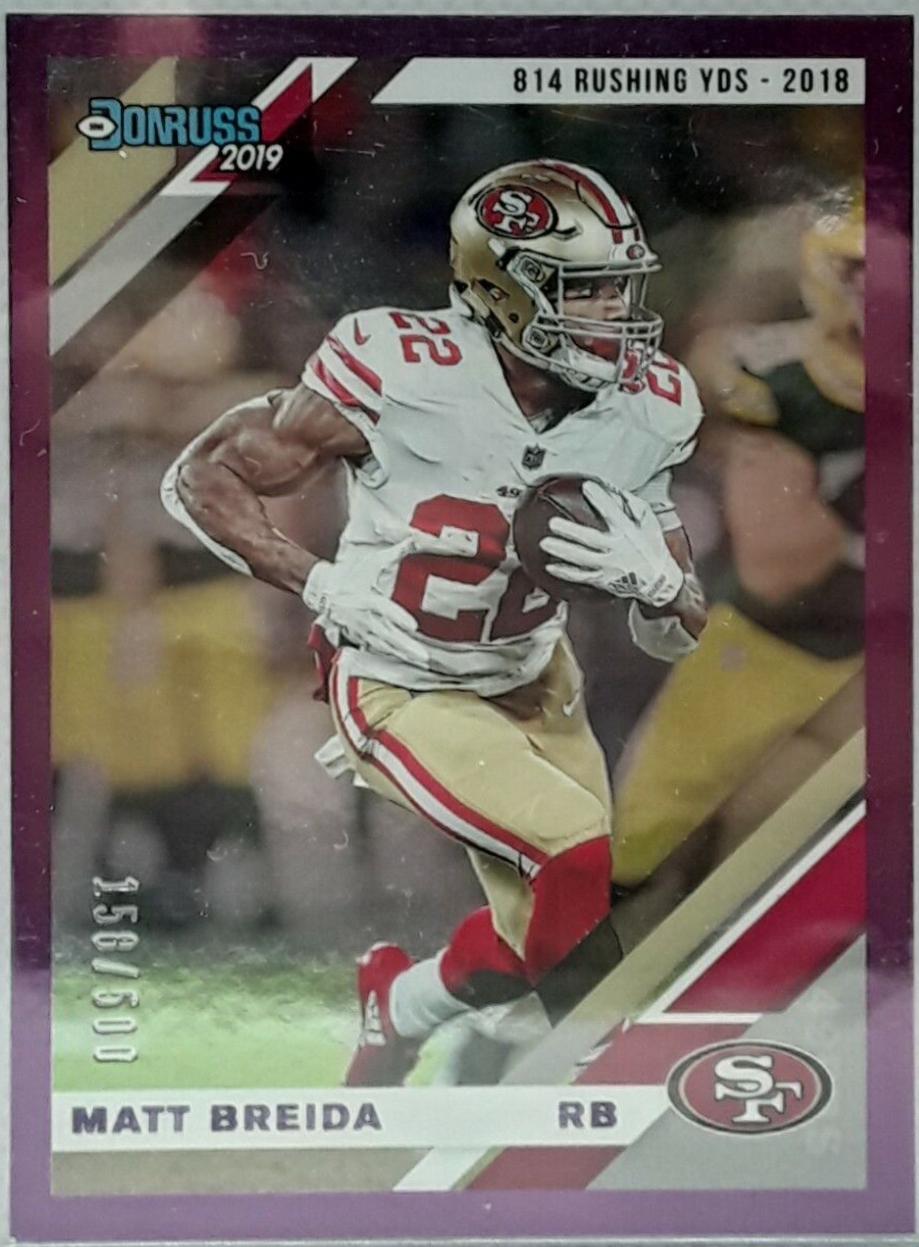 Matt Breida [Season Stat Line] #221