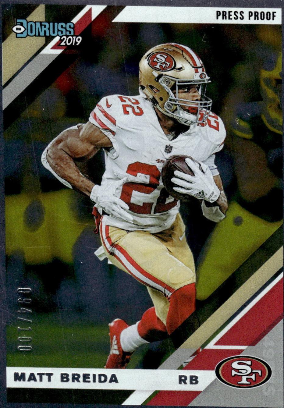 Matt Breida [Silver Press Proof] #221