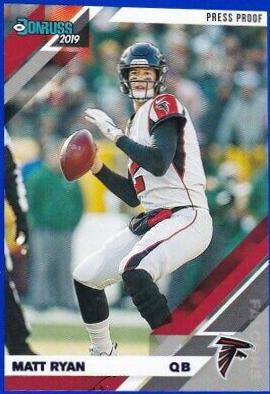 Matt Ryan [Blue Press Proof] #17