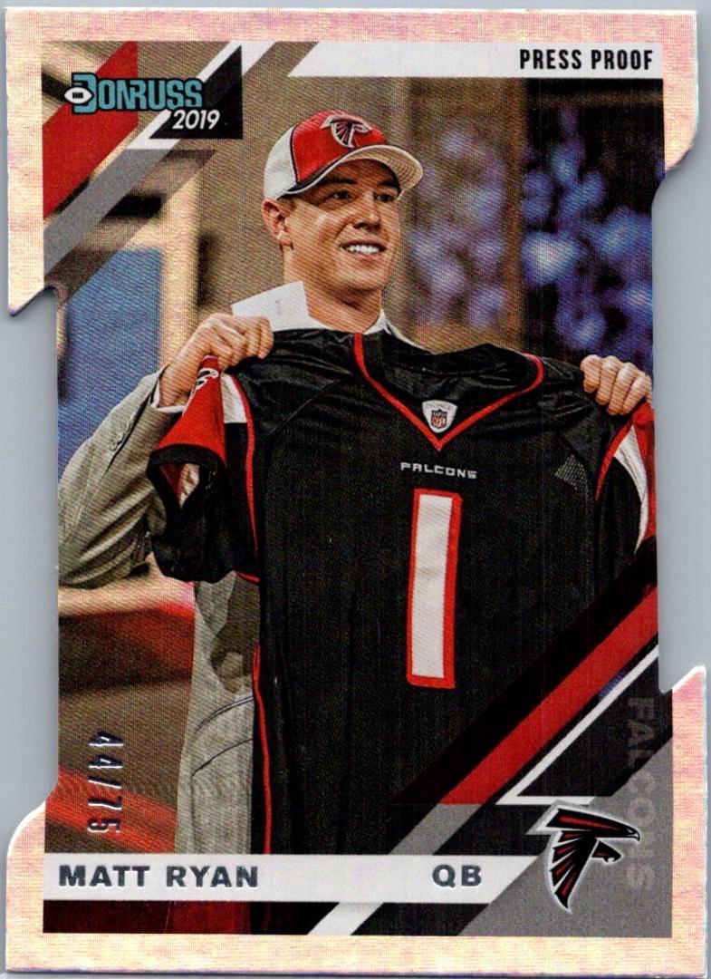 Matt Ryan [Silver Die Cut Press Proof] #17
