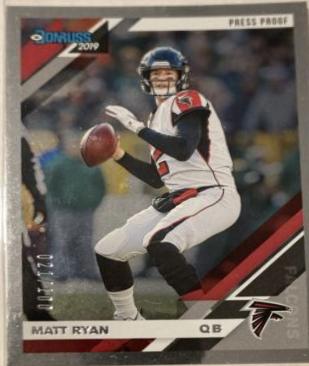 Matt Ryan [Silver Press Proof] #17