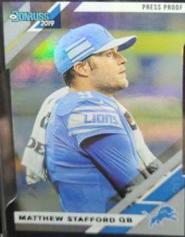 Matthew Stafford [Black Press Proof] #90