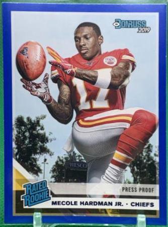 Mecole Hardman Jr. [Blue Press Proof] #325