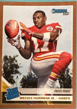 Mecole Hardman Jr. [Bronze Press Proof] #325