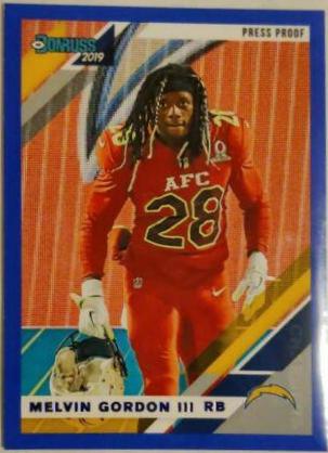 Melvin Gordon III [Blue Press Proof] #131