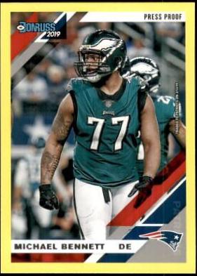 Michael Bennett [Yellow Press Proof] #207
