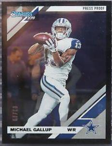 Michael Gallup [Black Press Proof] #80