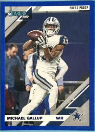 Michael Gallup [Blue Press Proof] #80