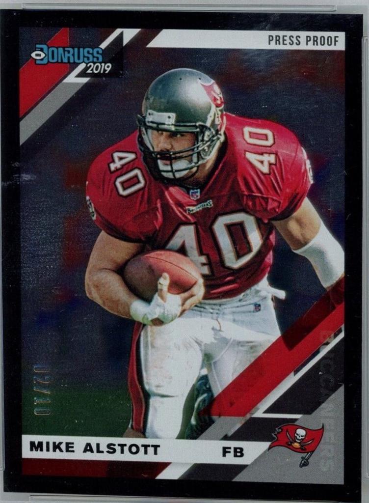 Mike Alstott [Black Press Proof] #242