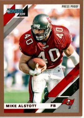 Mike Alstott [Bronze Press Proof] #242