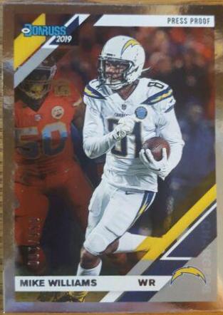 Mike Williams [Silver Press Proof] #132