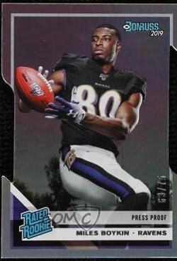 Miles Boykin [Silver Die Cut Press Proof] #330