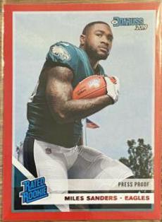Miles Sanders [Red Press Proof] #322