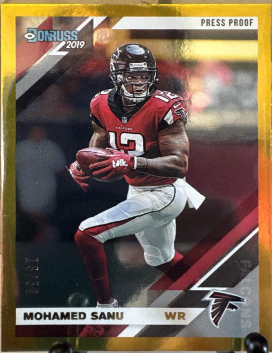 Mohamed Sanu [Gold Press Proof] #23