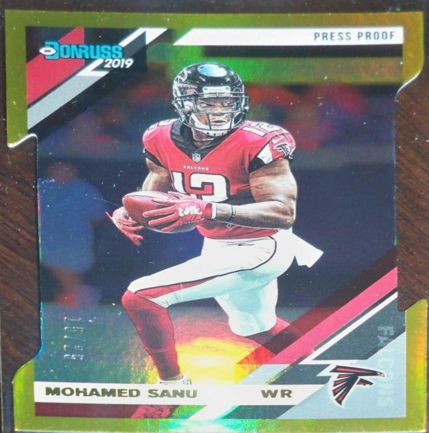 Mohamed Sanu [Silver Die Cut Press Proof] #23