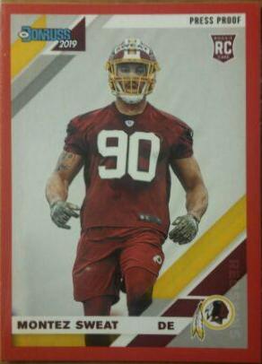 Montez Sweat [Red Press Proof] #260