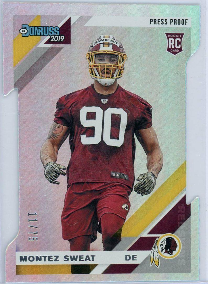 Montez Sweat [Silver Die Cut Press Proof] #260