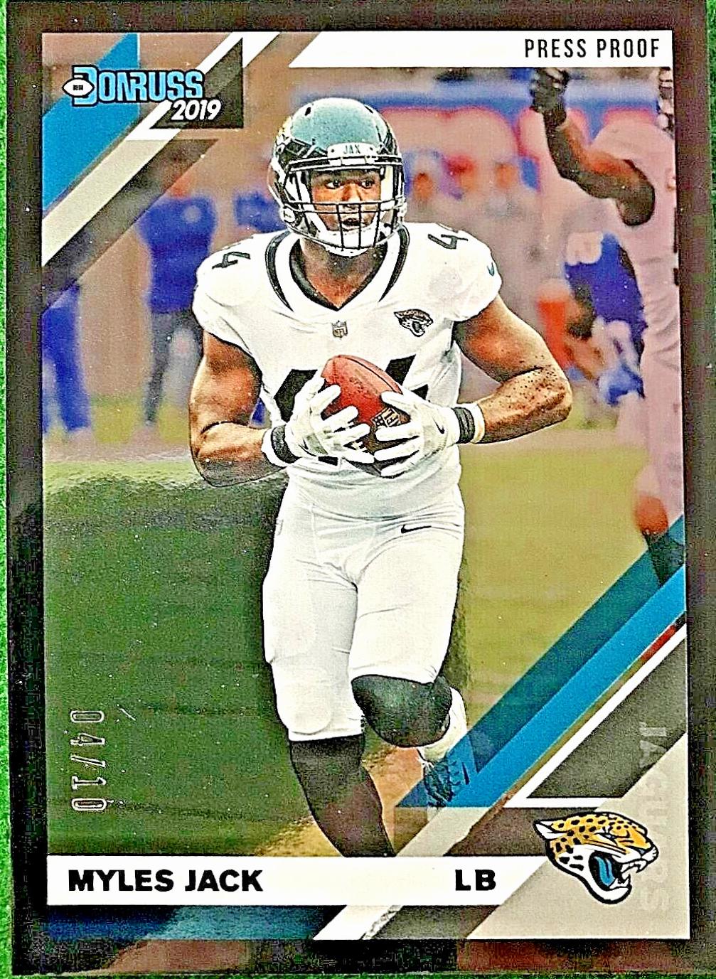 Myles Jack [Black Press Proof] #124