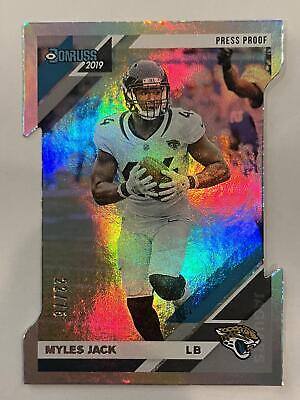 Myles Jack [Silver Die Cut Press Proof] #124