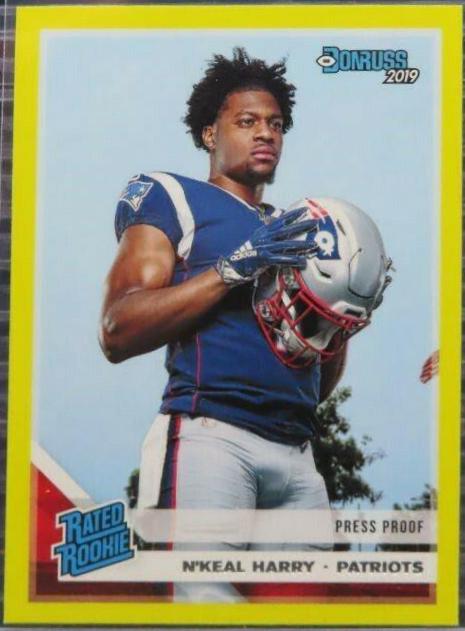 N'Keal Harry [Yellow Press Proof] #319