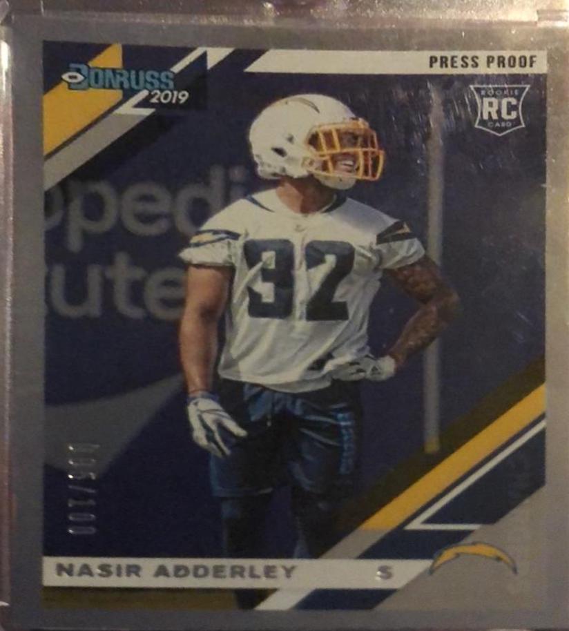Nasir Adderley [Silver Press Proof] #278
