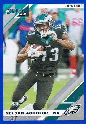 Nelson Agholor [Blue Press Proof] #208