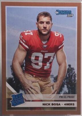 Nick Bosa [Bronze Press Proof] #318
