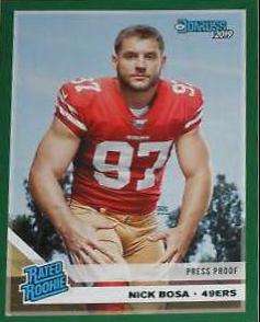 Nick Bosa [Green Press Proof] #318