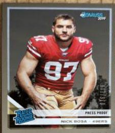 Nick Bosa [Silver Press Proof] #318