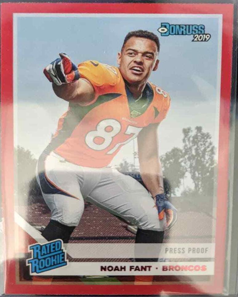 Noah Fant [Red Press Proof] #320