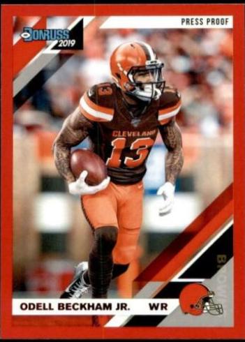 Odell Beckham Jr. [Red Press Proof] #180