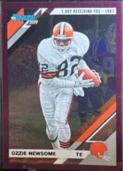 Ozzie Newsome [Season Stat Line] #72