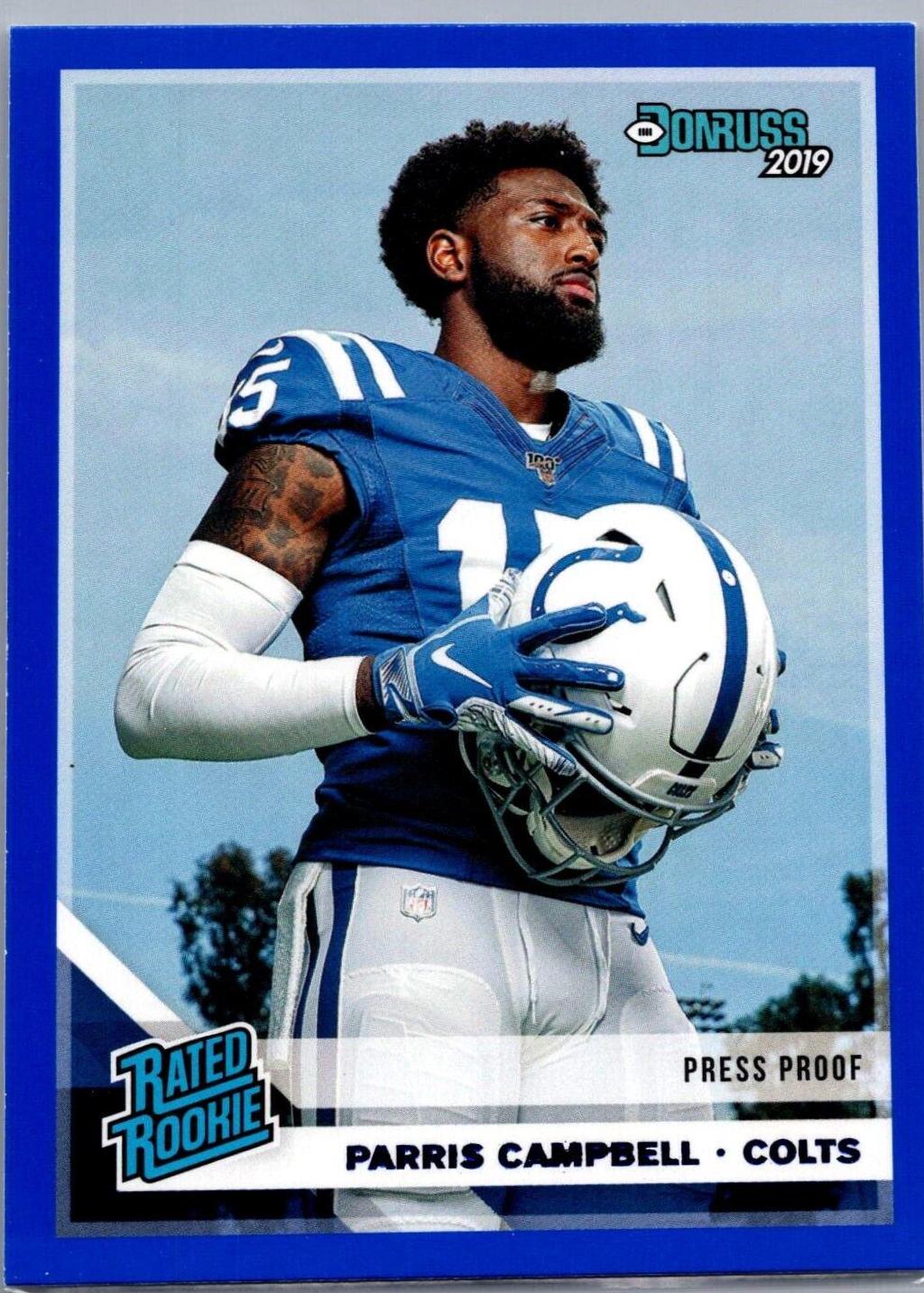 Parris Campbell [Blue Press Proof] #315