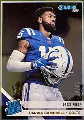Parris Campbell [Gold Press Proof] #315