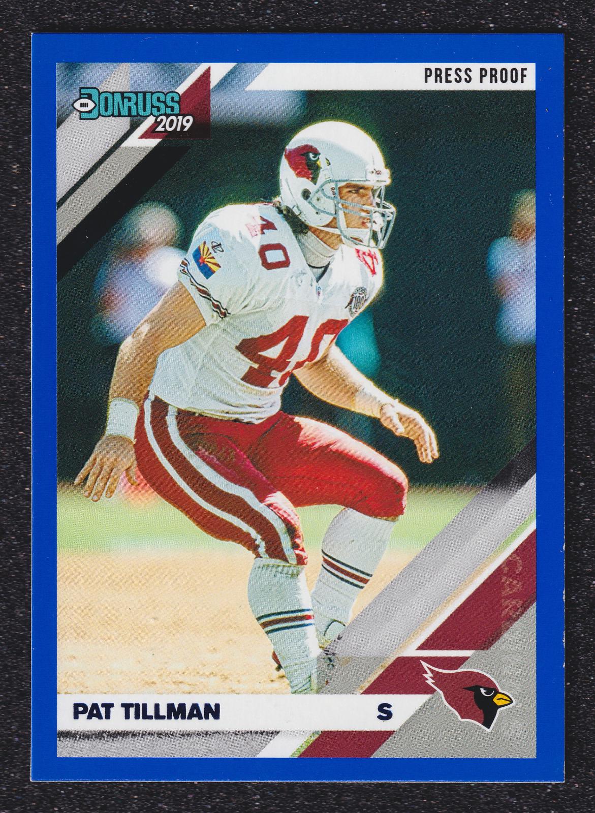 Pat Tillman [Blue Press Proof] #16